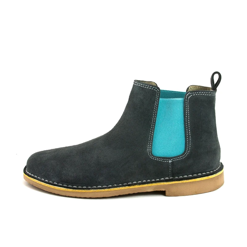 Botín gris oscuro/aqua 6038-111 Jeromín