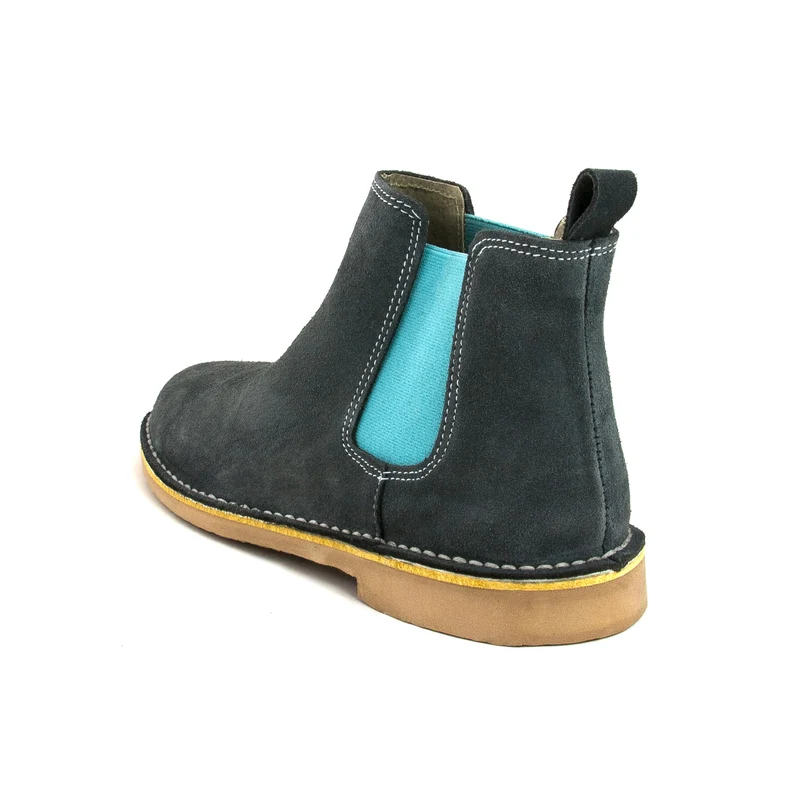 Botín gris oscuro/aqua 6038-111 Jeromín