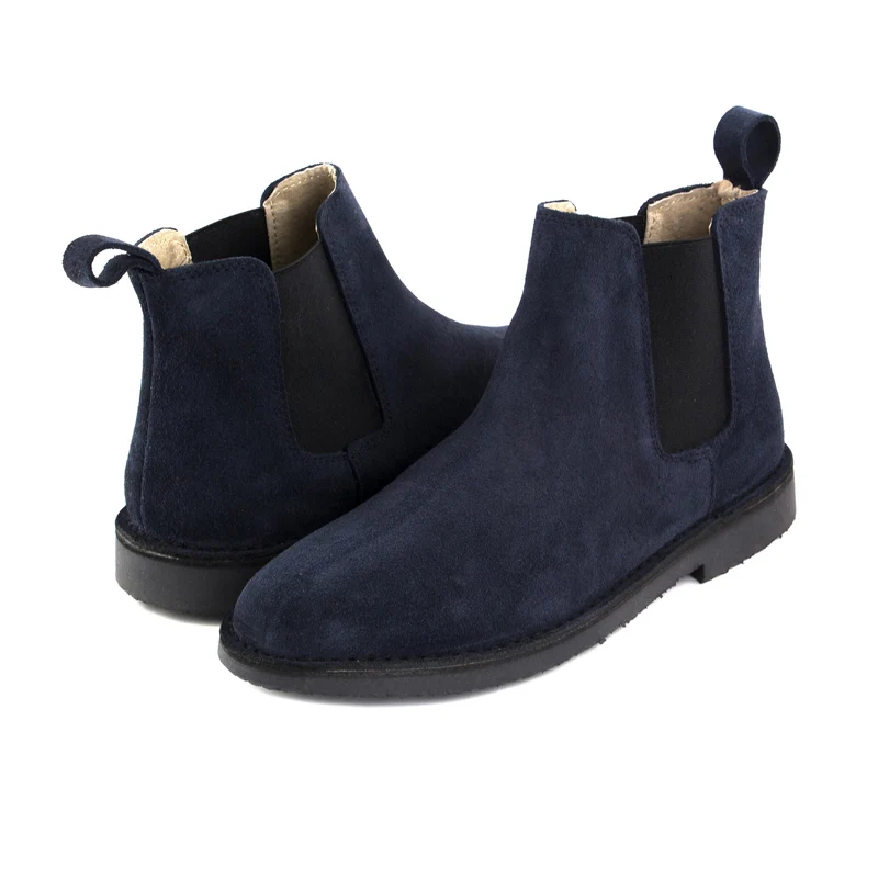 Botín serraje azul 6038-27 Jeromín