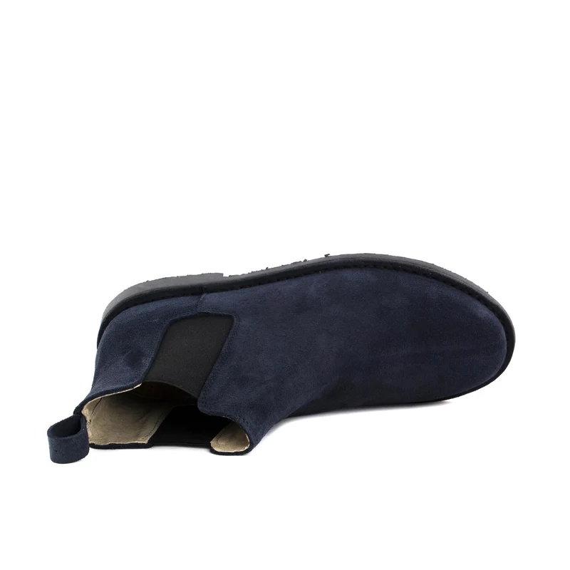 Botín serraje azul 6038-27 Jeromín