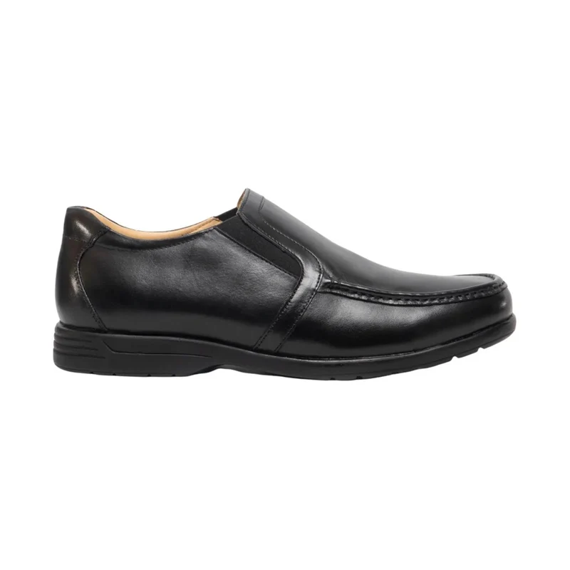 Zapatos sin cordones Roamers M984 A de corte ancho para hombre