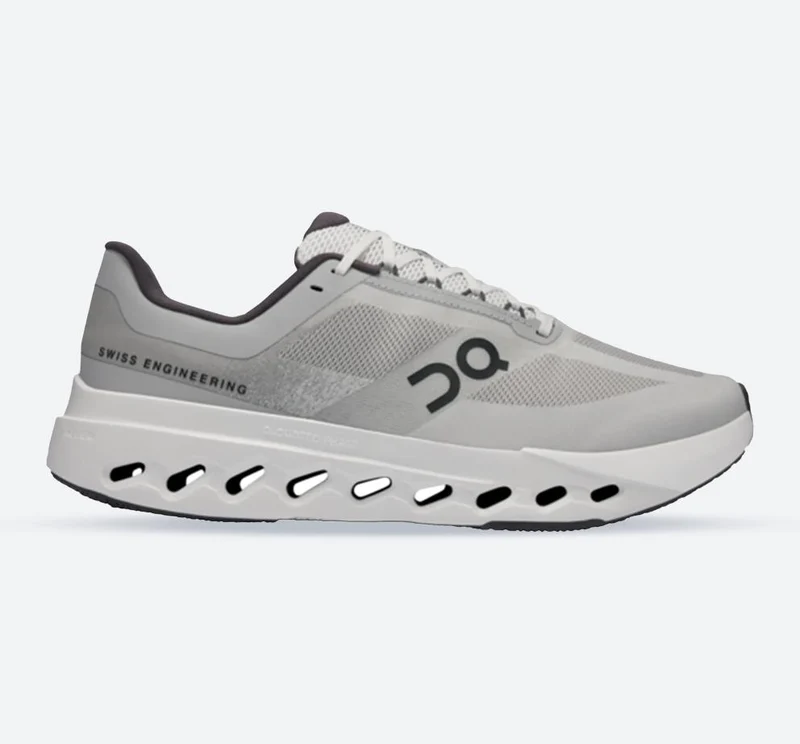 Zapatillas de entrenamiento On Cloudsurfer Next Wide para hombre - Glacier/White