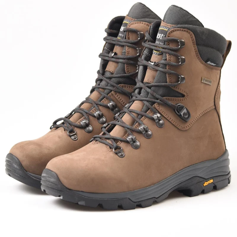 Botas de montaña y caza Hombre Bestard Taiga Gore-Tex Marrón