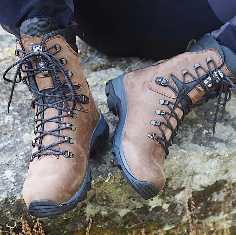 Botas de montaña y caza Hombre Bestard Taiga Gore-Tex Marrón