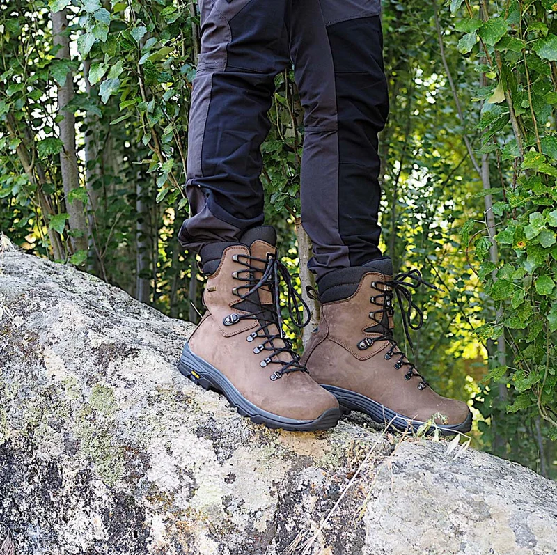 Botas de montaña y caza Hombre Bestard Taiga Gore-Tex Marrón