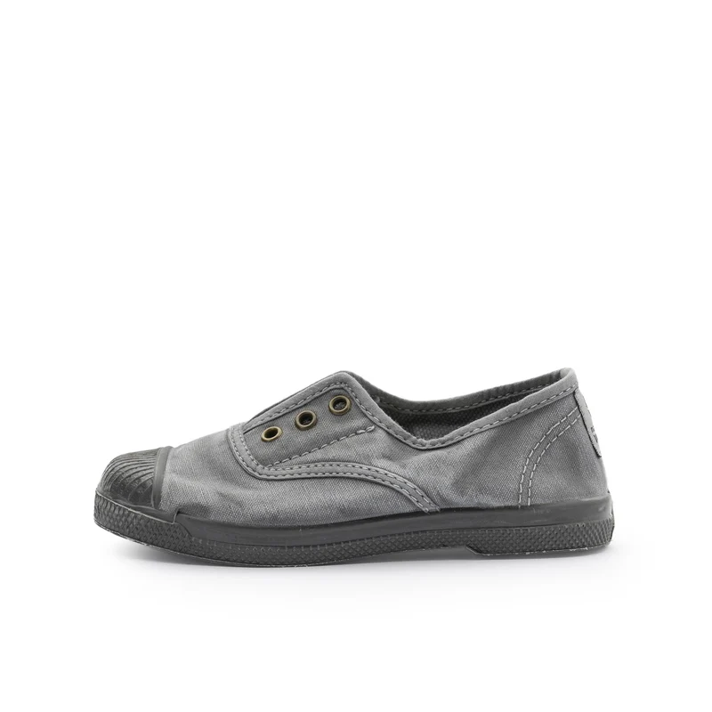 Zapatilla total gris LONA469 Natural World