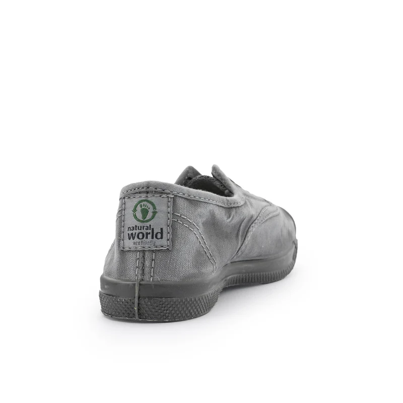 Zapatilla total gris LONA469 Natural World