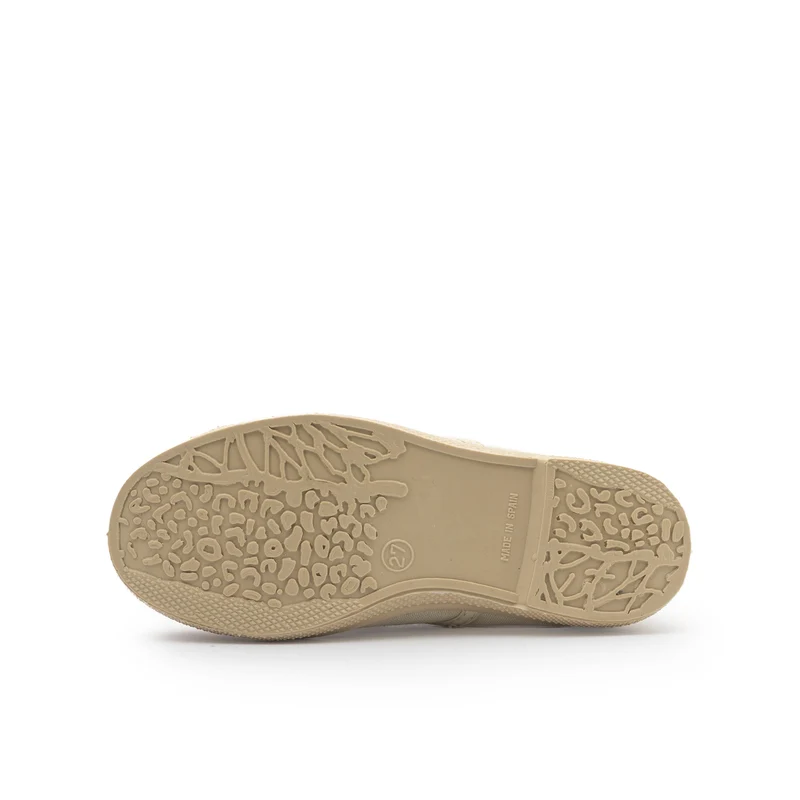 Zapatilla total beige LONA469 Natural World