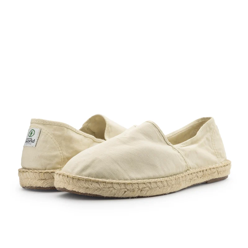 Alpargata sand LONA325 Natural World