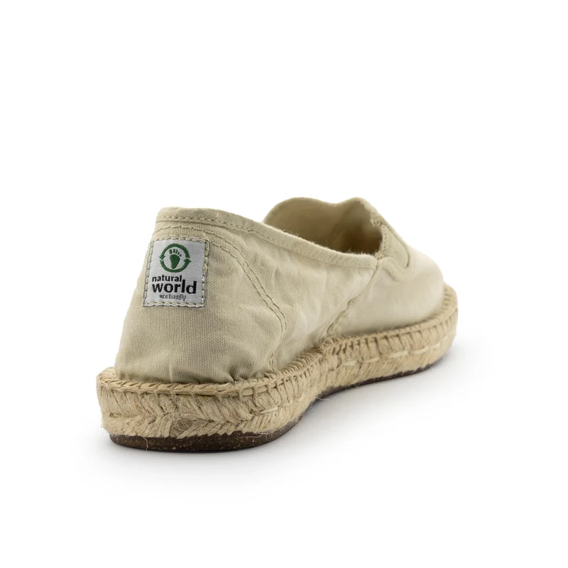 Alpargata sand LONA325 Natural World