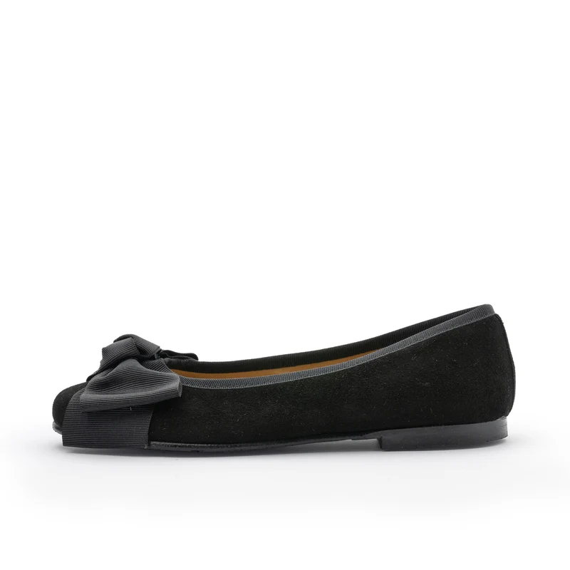 Bailarina nobuk negro N711 Jeromín