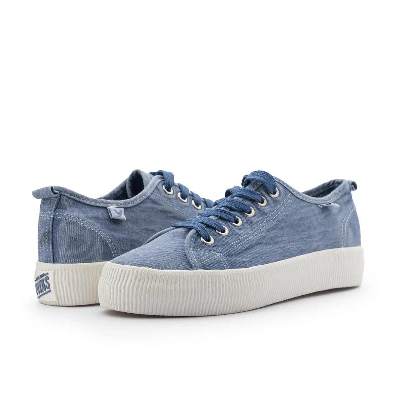 Zapatilla azul jeans lavado 11UNO Walk in Pitas