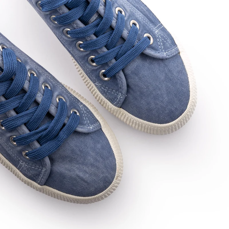 Zapatilla azul jeans lavado 11UNO Walk in Pitas