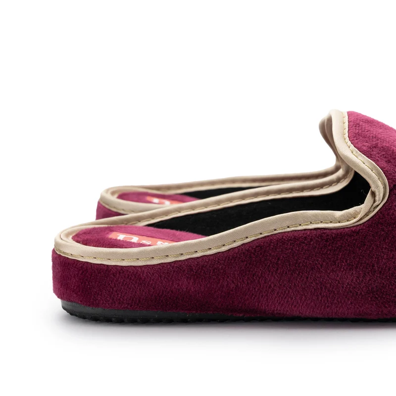 Zapatilla casa burdeos 73525 Norteñas