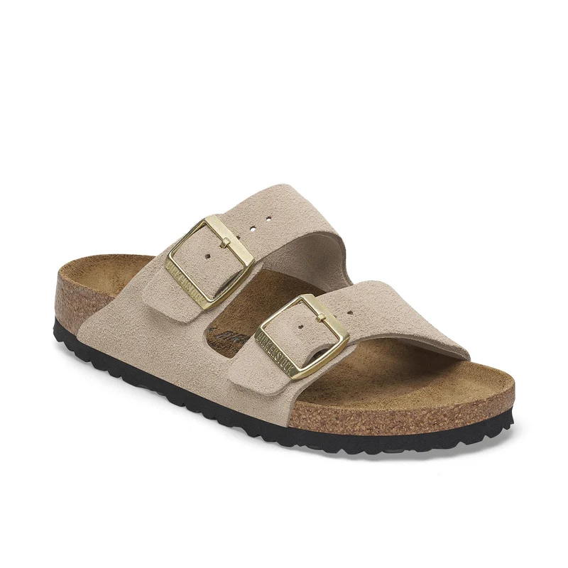 Sandalia serraje beige ARIZONA Birkenstock