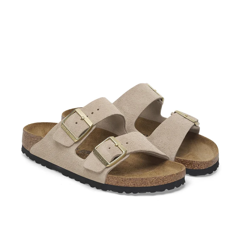 Sandalia serraje beige ARIZONA Birkenstock