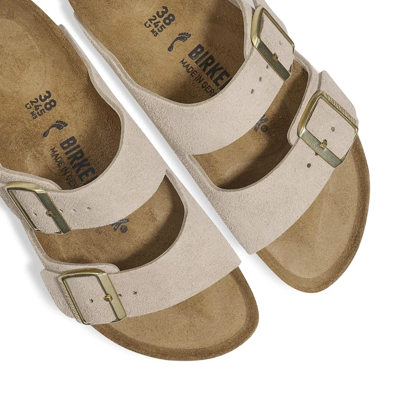 Sandalia serraje beige ARIZONA Birkenstock