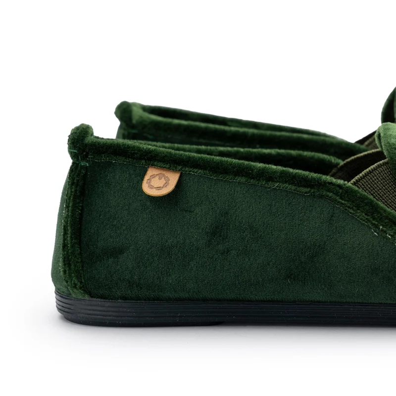 Zapatilla casa verde botella 55107 La Cadena