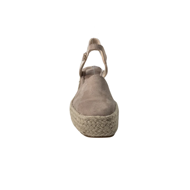 MUJER ESPARTO CUÑA BEIGE