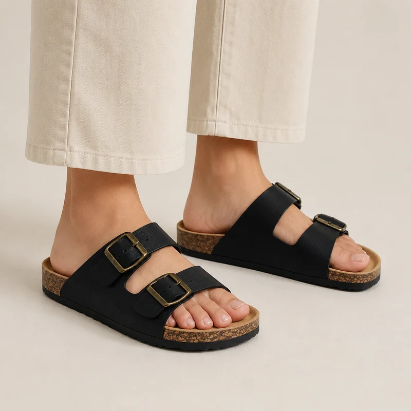 HOMBRE SANDALIA ALBANY NEGRO