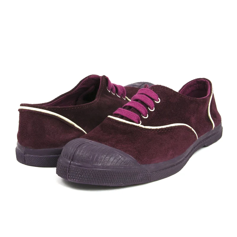 Zapatilla serraje burdeos 15004ANTE Bensimon