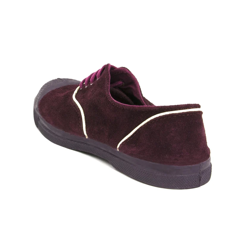 Zapatilla serraje burdeos 15004ANTE Bensimon