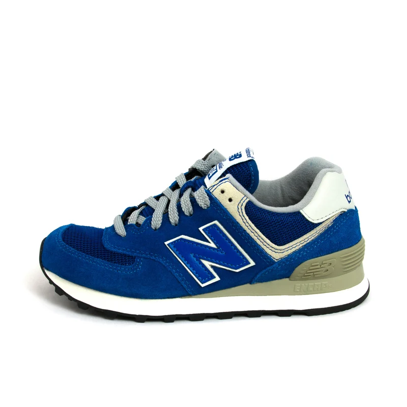 Deportiva serraje azulón ML574 New Balance