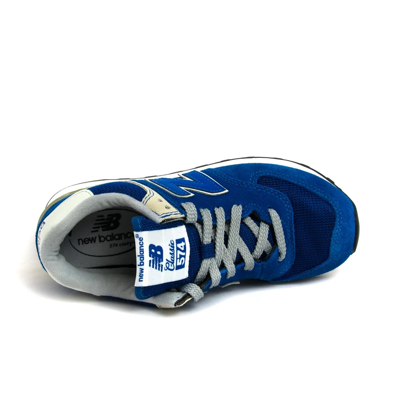 Deportiva serraje azulón ML574 New Balance