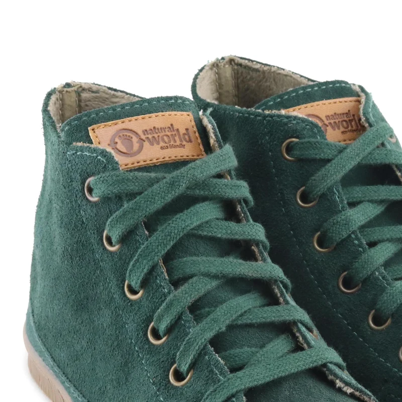 Bota serraje verde 608 Natural World