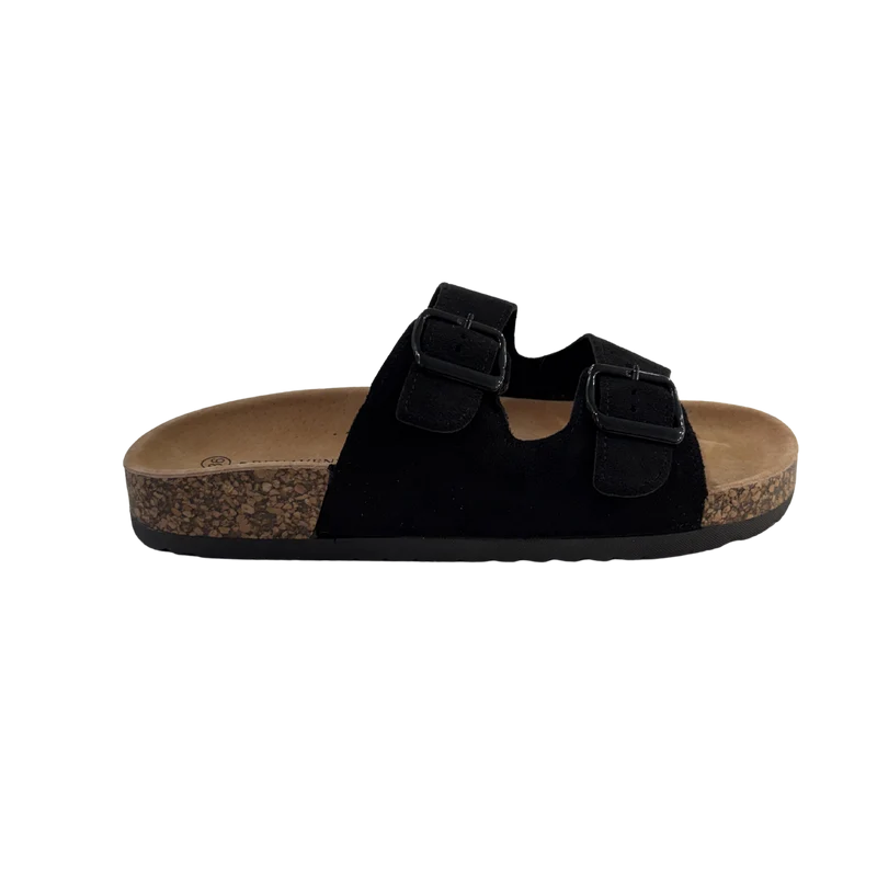 MUJER SANDALIA PLATAFORMA MAELA NEGRO
