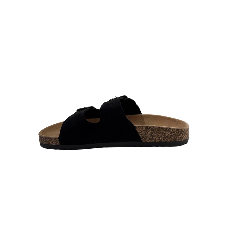 MUJER SANDALIA PLATAFORMA MAELA NEGRO