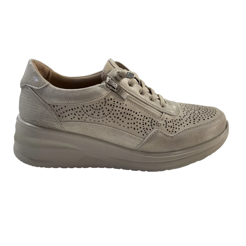 MUJER COMODO SOFIN ORO- BEIGE