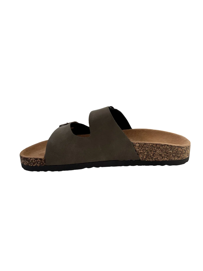 MUJER SANDALIA NELIDA DESTALONADA KHAKI