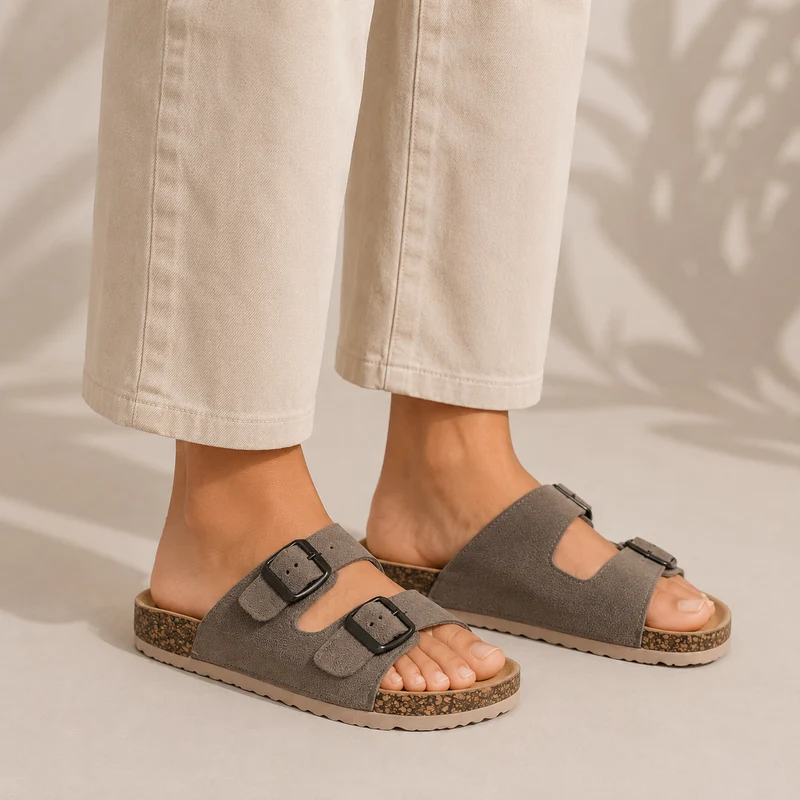 MUJER SANDALIA PLATAFORMA MAELA BEIGE