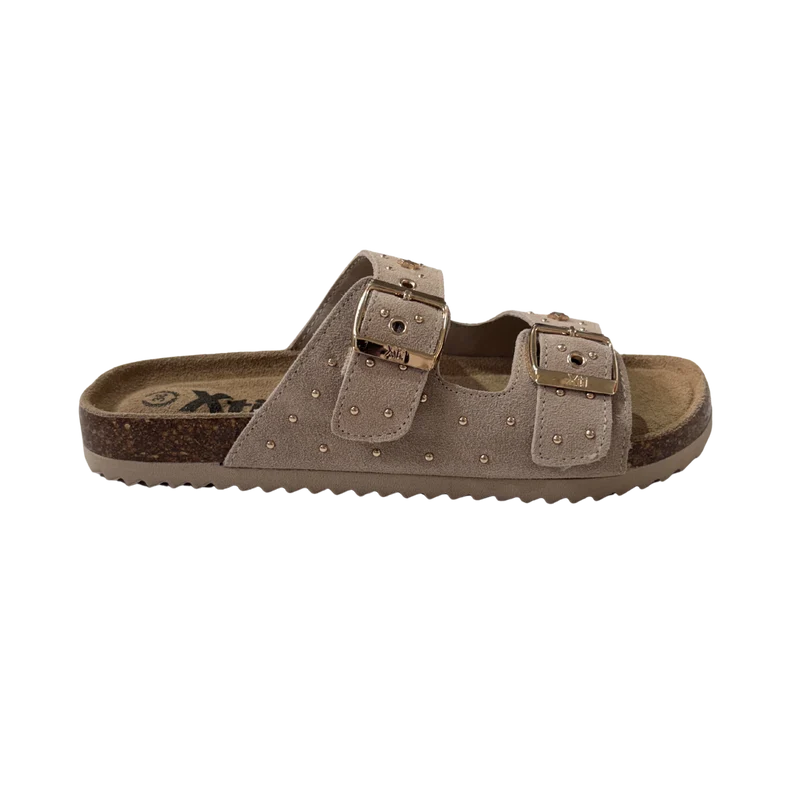 NIÑA SANDALIA SERRAJE BEIGE
