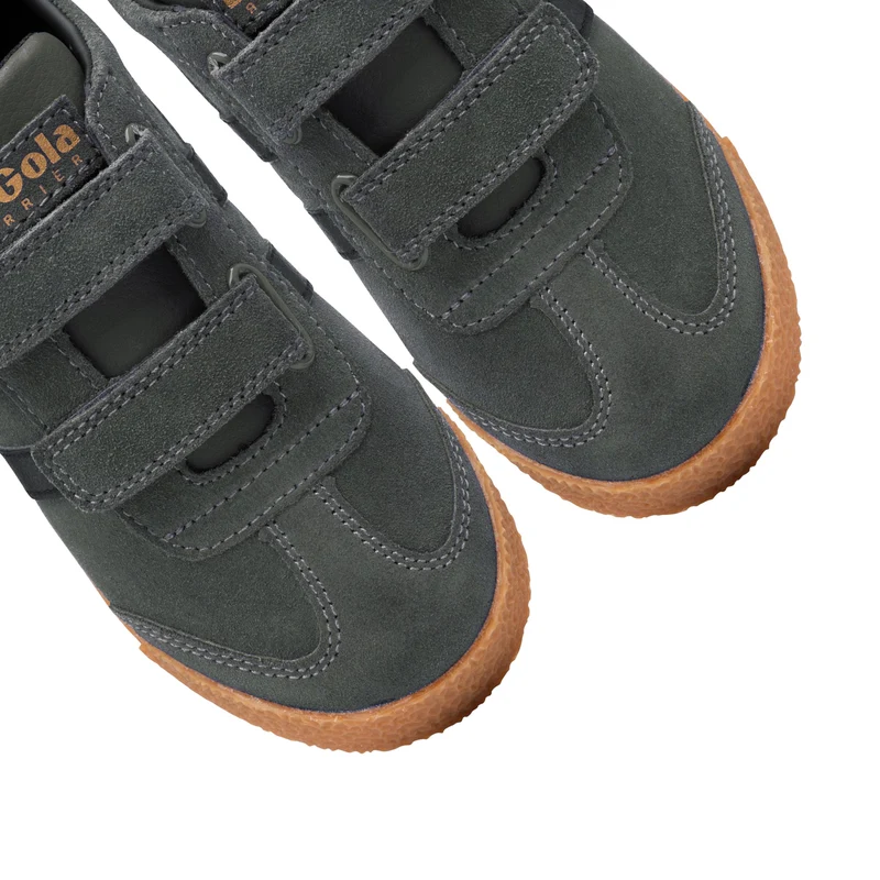 Deportiva serraje gris HARRIERVEL Gola
