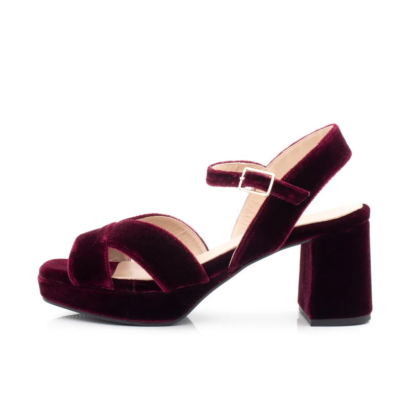 Sandalia burdeos 7500 Dansi