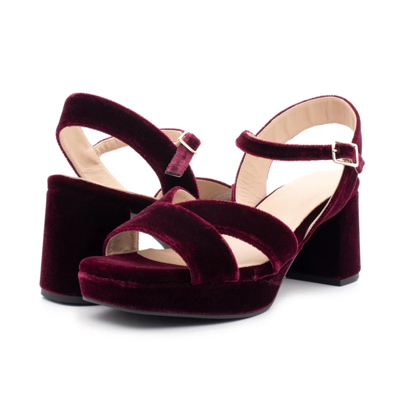 Sandalia burdeos 7500 Dansi