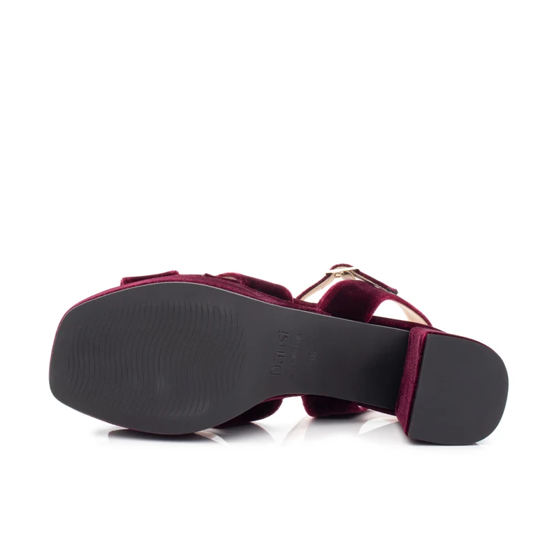 Sandalia burdeos 7500 Dansi