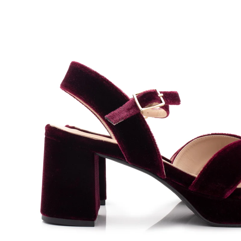 Sandalia burdeos 7500 Dansi