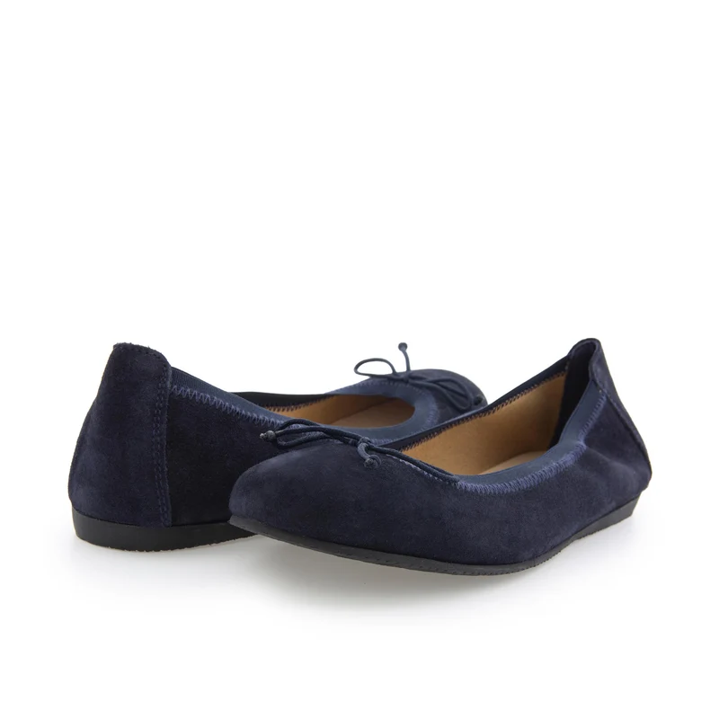 Bailarina serraje azul ROLL-S Jeromín