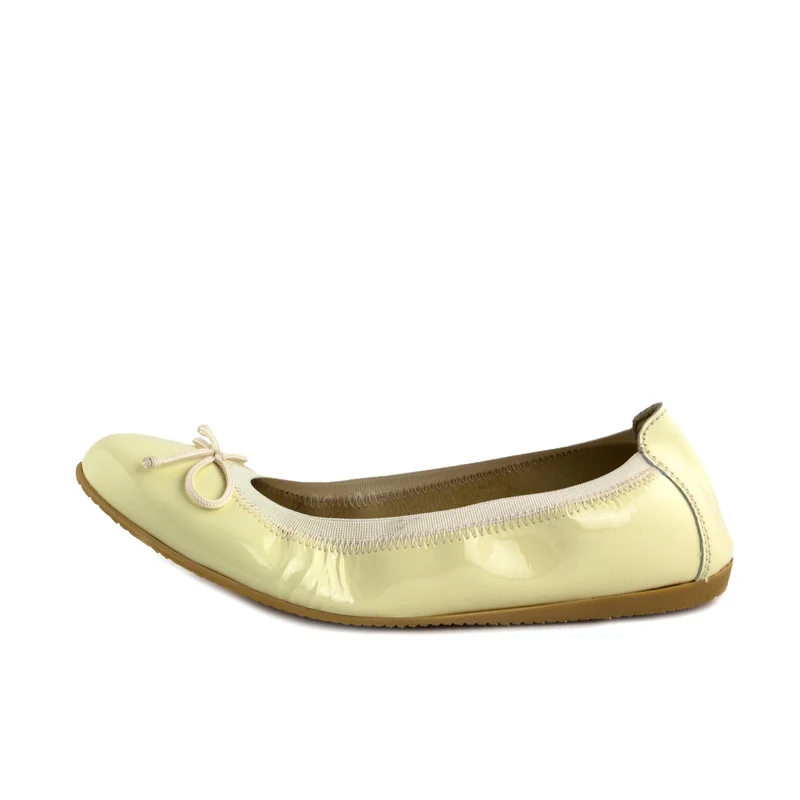 Bailarina charol beige claro ROLL-CH Jeromín