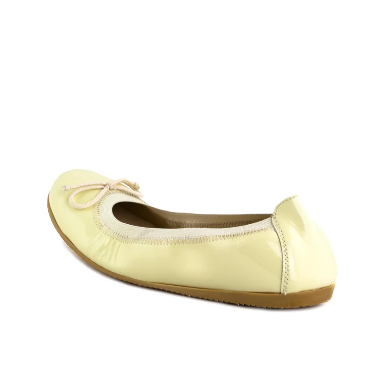Bailarina charol beige claro ROLL-CH Jeromín