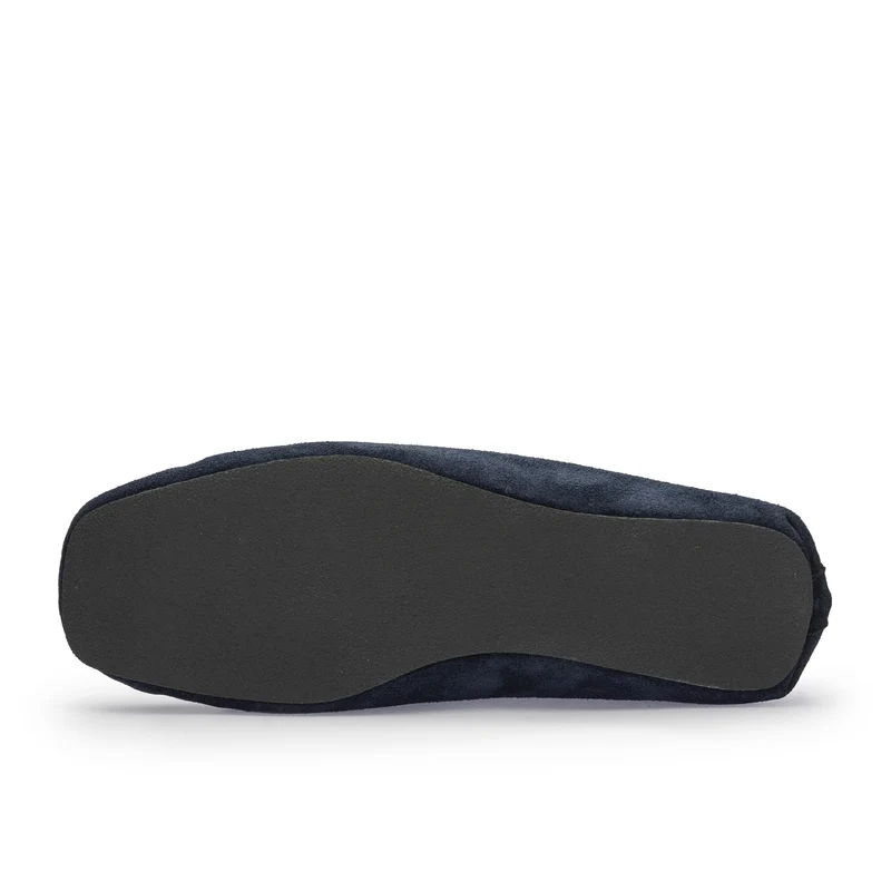 Zapatilla casa serraje azul C100 Jeromín