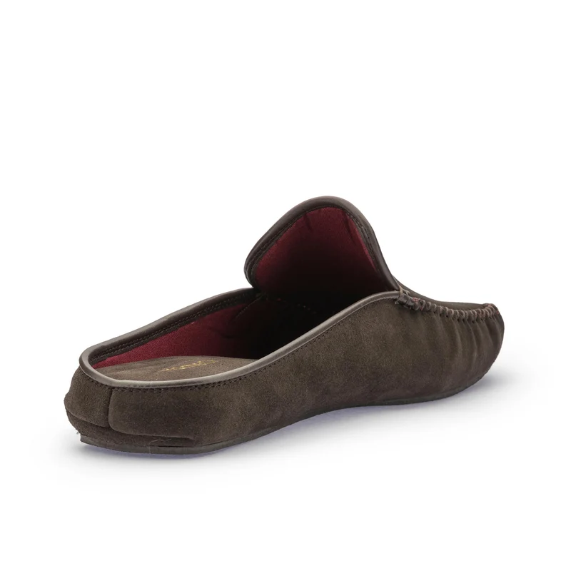 Zapatilla casa serraje marrón 131 Jeromín