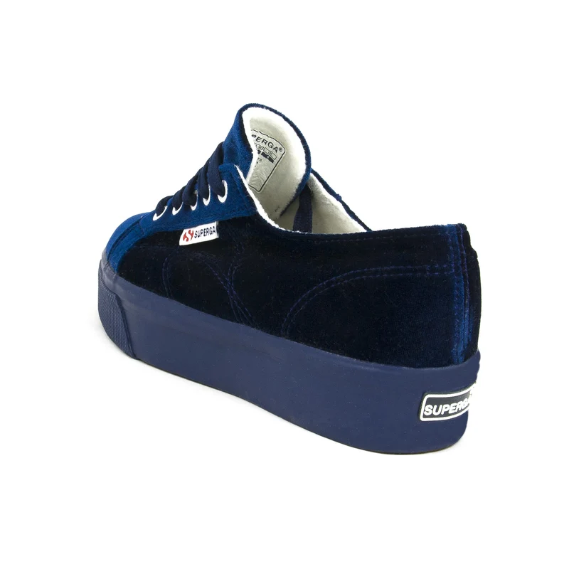 Zapatilla azul 2790VELVETW Superga