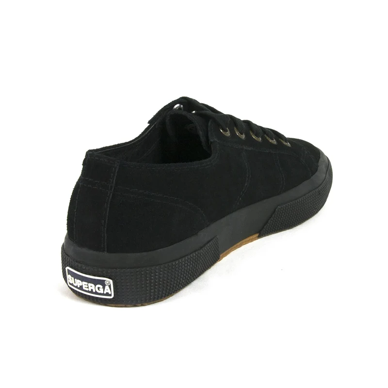 Zapatilla serraje negro 2750SUEU Superga