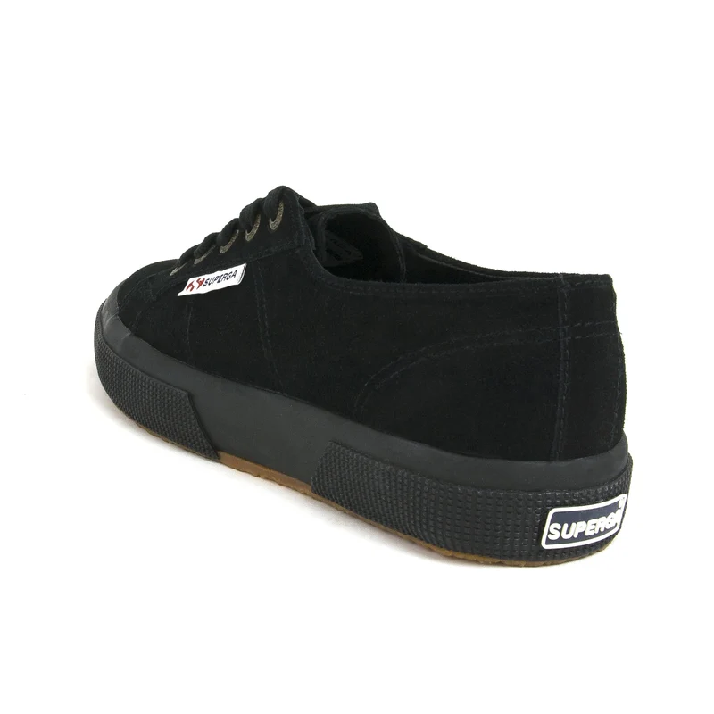 Zapatilla serraje negro 2750SUEU Superga