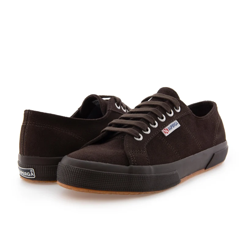Zapatilla serraje marrón 2750SUEU Superga
