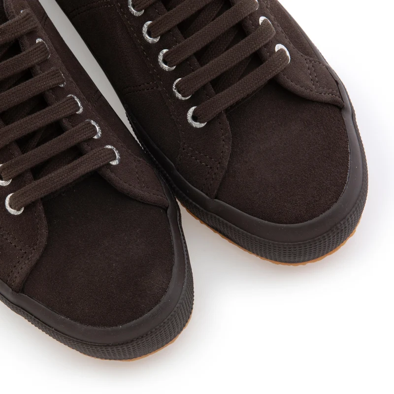 Zapatilla serraje marrón 2750SUEU Superga